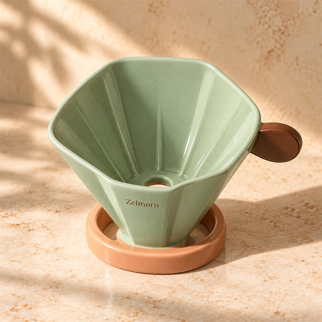 Zelmorn Ceramic Pour-Over Dripper - secondary product view