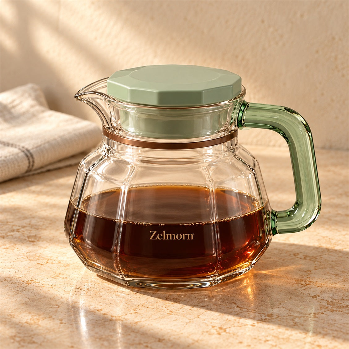 Zelmorn Glass Coffee Server - secondary product view