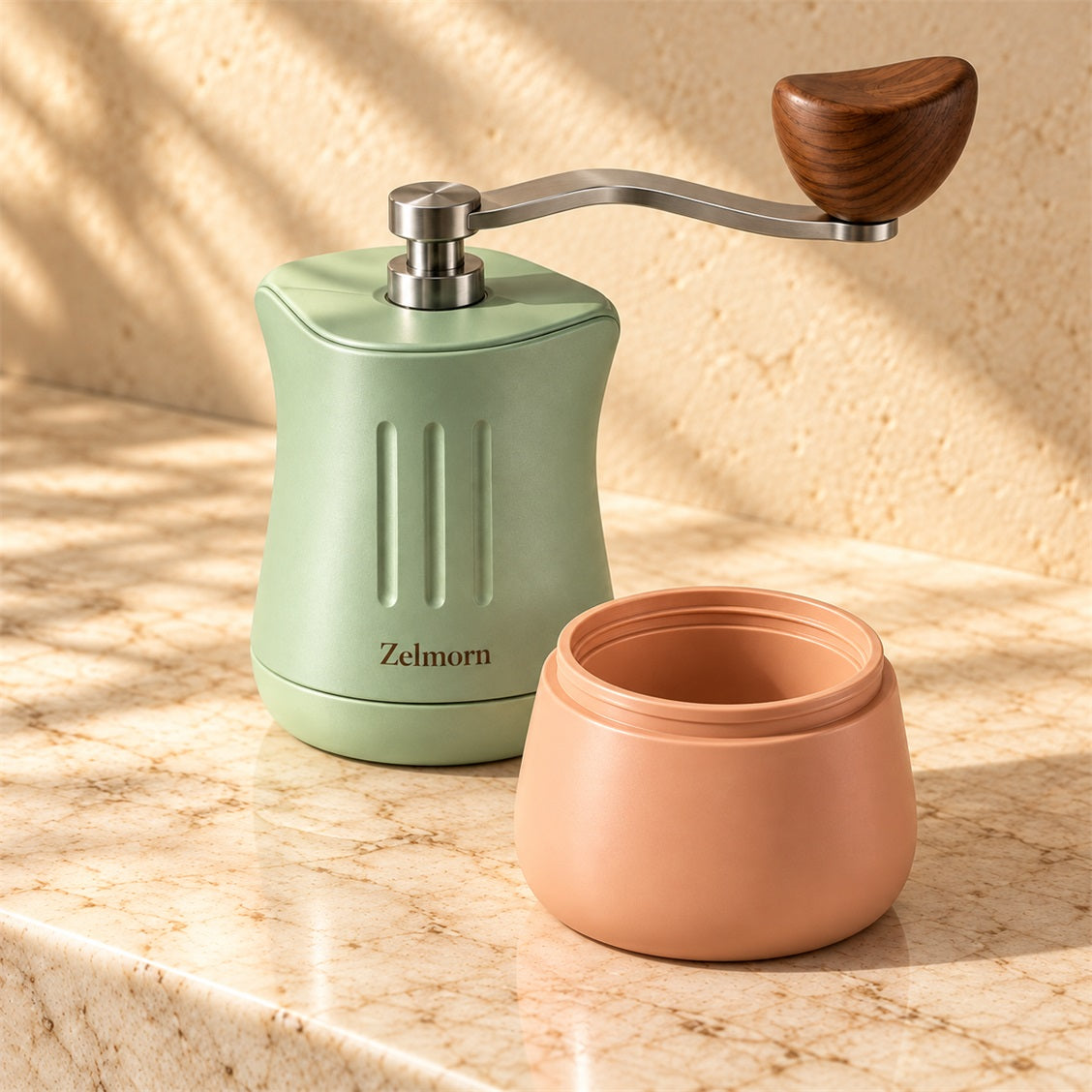 Zelmorn Manual Coffee Grinder - main product view