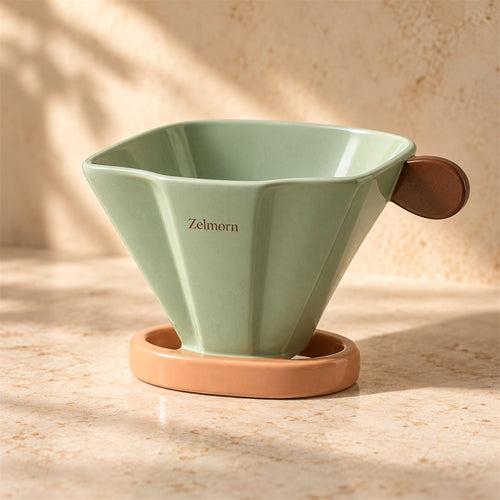 Zelmorn Ceramic Pour-Over Dripper - main product view